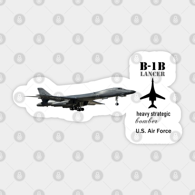 B-1B Lancer Sticker by sibosssr